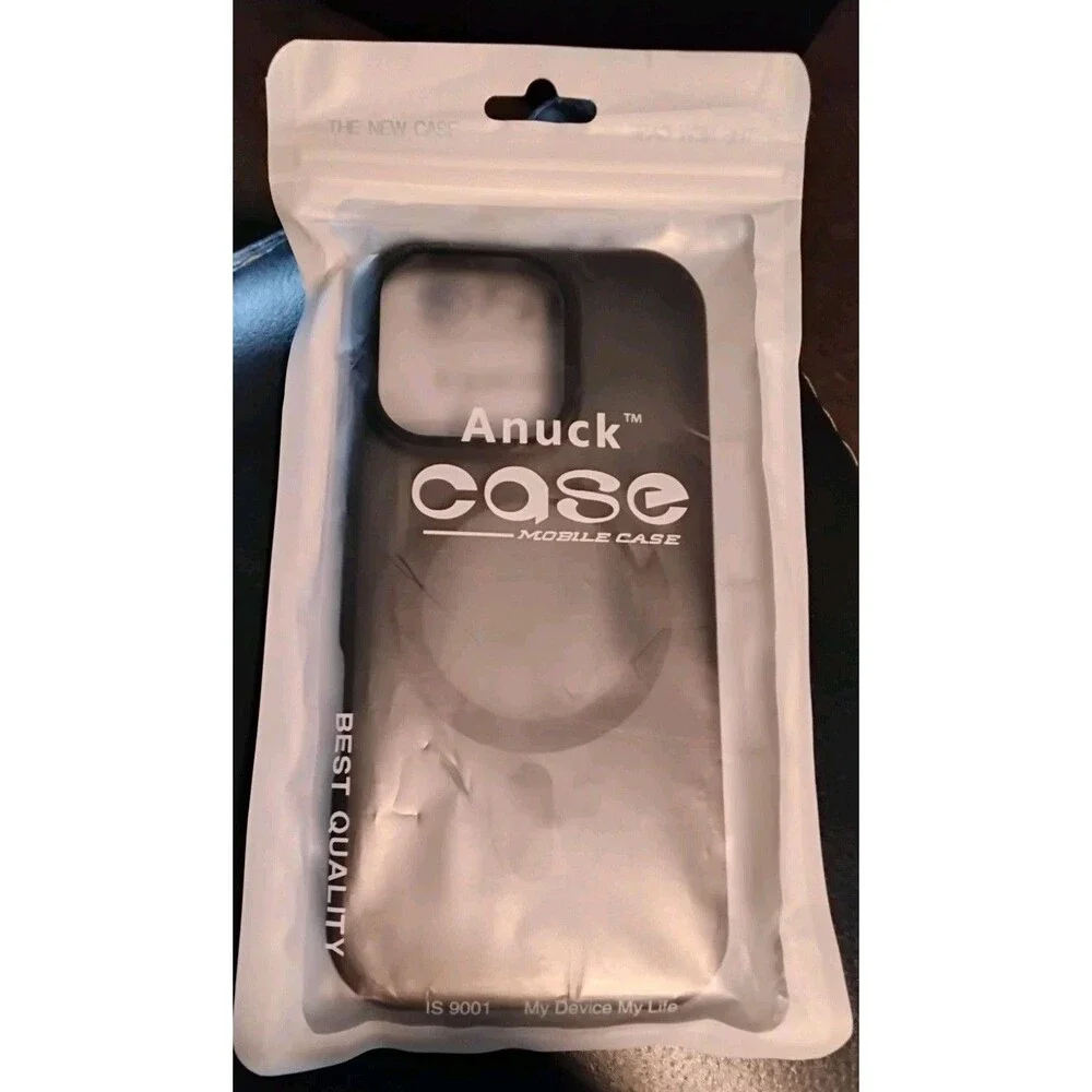 Silicone Magnetic Anuck Case IS 9001 My Device My Life  iPhone 16 Pro